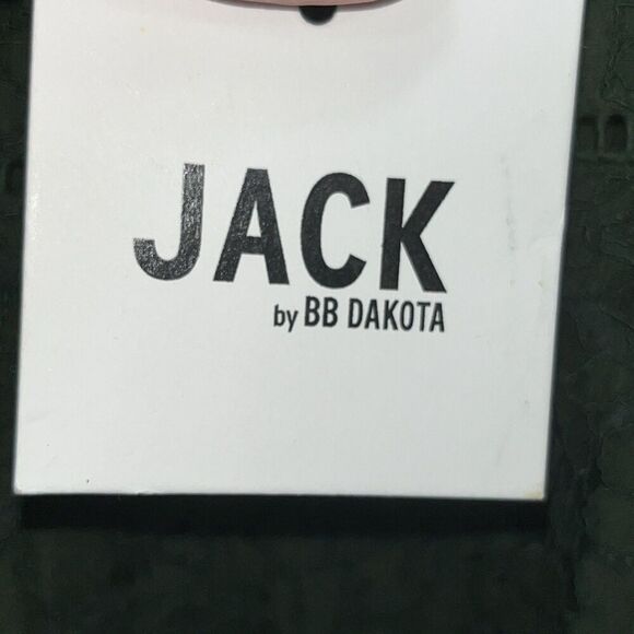 Jack BB Dakota Women’s Lace Boxy Crop Top Size Small Mountain Green Bell Sleeve - Picture 7 of 13